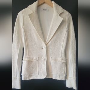 Bailey/44, Jacket/Blazer, White/Cream, Size Small